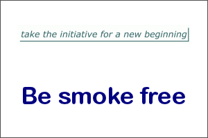 Be smoke free